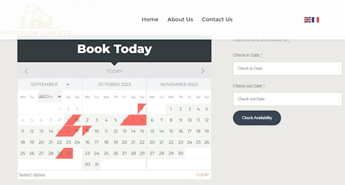 create wordpress vacation rental booking airbnb sync website