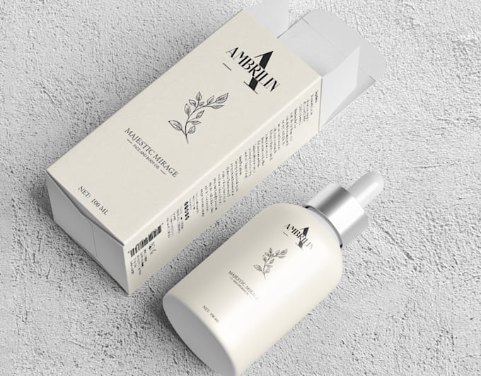 do supplement label design, mockup and print ready files