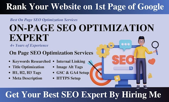do complete on page SEO optimization