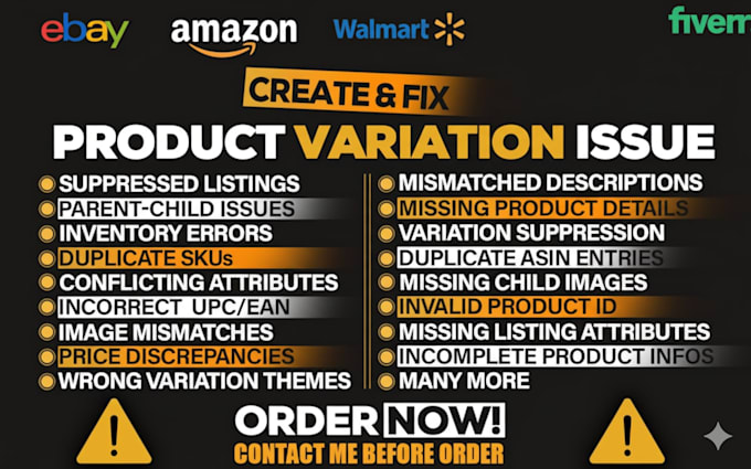 fix amazon listing variation parent child brand name issue