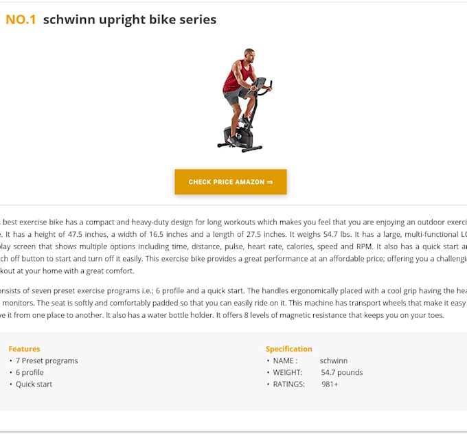 do add 10 amazon products and buy button in your affiliate wordpress blogs