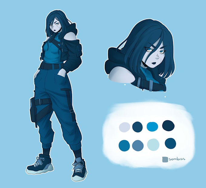 design your characters for your story, manga, comic