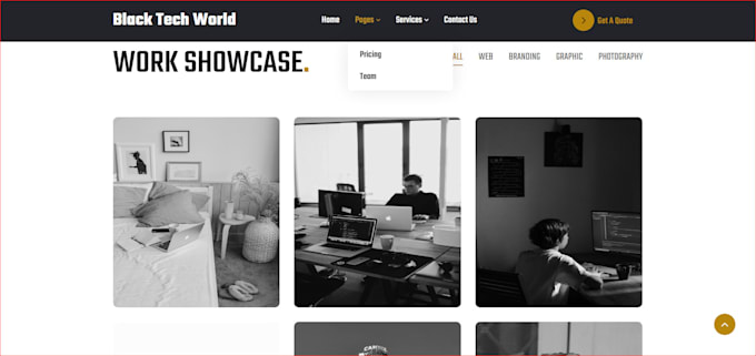 Create front end fusion with html css react js and bootstrap for web ...