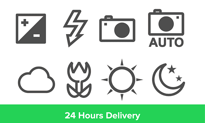 do vector icons smoothly