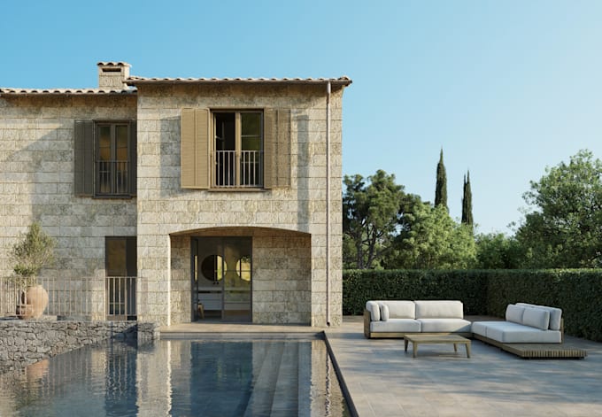 perform interior and exterior visualizations