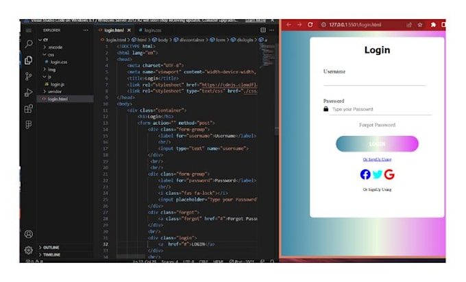 Be be your full stack frontend backend website developer by Yeftechz ...