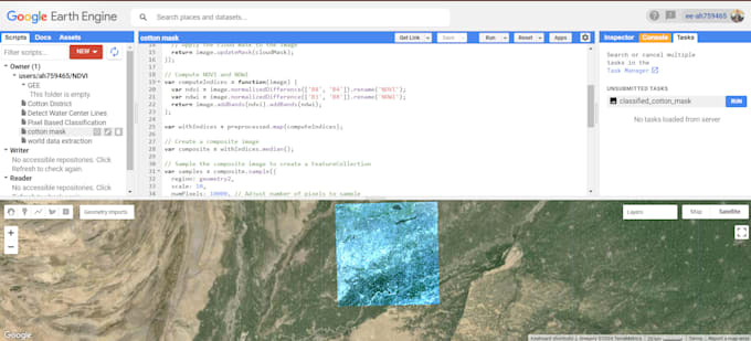 do data analytics, and spatial analysis in gee