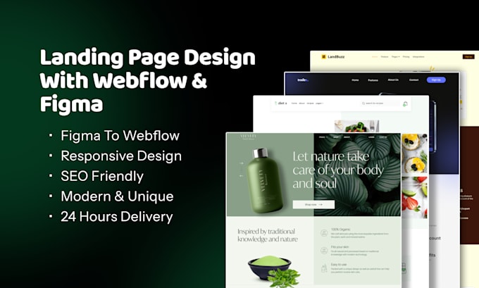 design and develop responsive webflow website