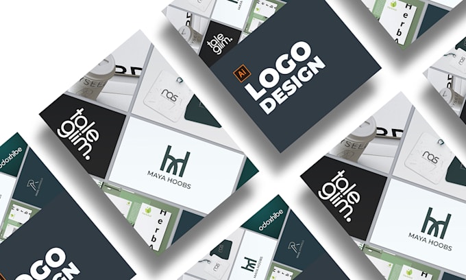 create minimal lettering logo for shopify store