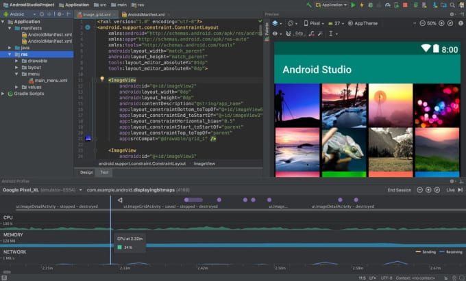 develop your android native app using java or kotlin