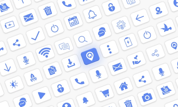 design custom icon set