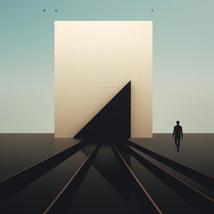 Minimalist album cover art by Jagida | Fiverr