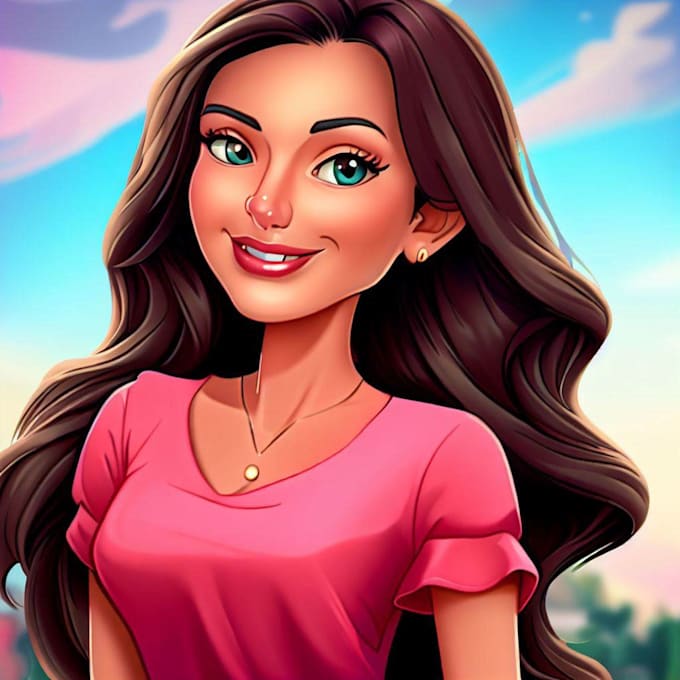 Draw you amazing disney cartoon portrait by Pleodoups | Fiverr