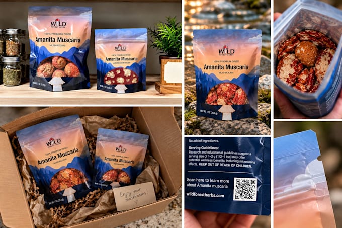 design premium product packaging and labels