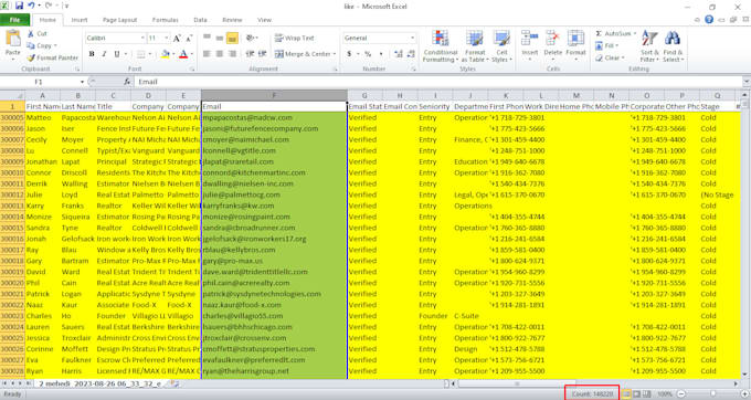 provide you valid email list of hospital or healthcare industry