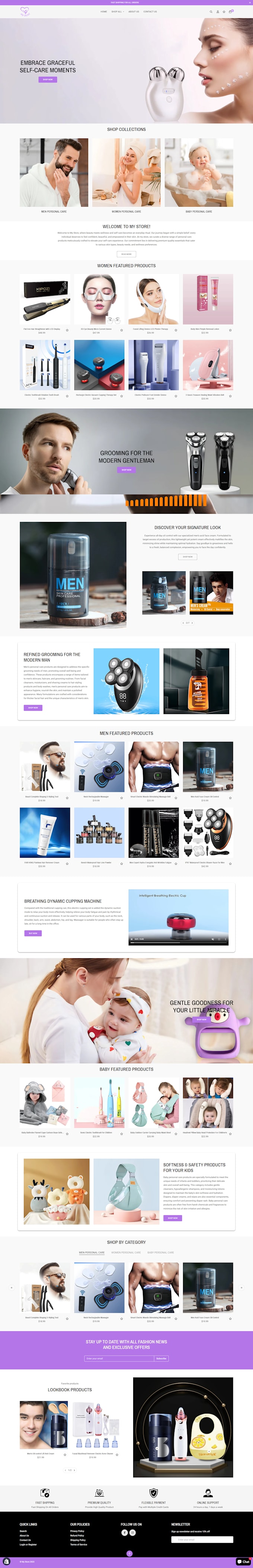 build shopify dropshipping store and theme development