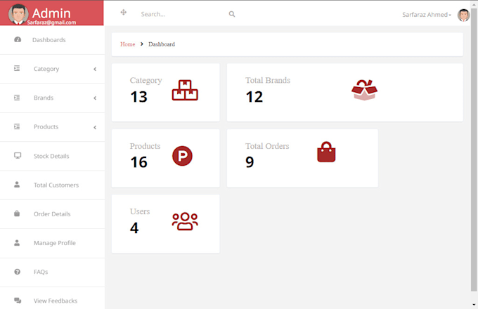 develop your custom PHP website with mysql