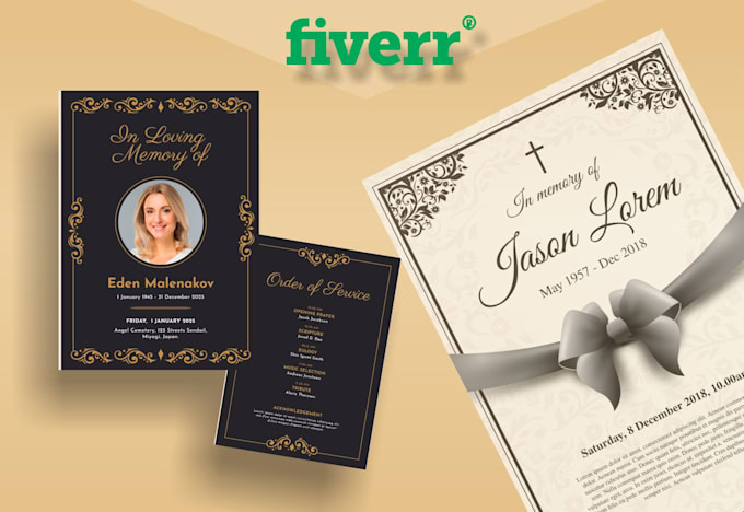 make it funeral flyer, obituary flyer , flyer event poster,