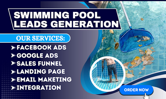 generate swimming pool cleaning leads swimming pool maintainance leads pool ads