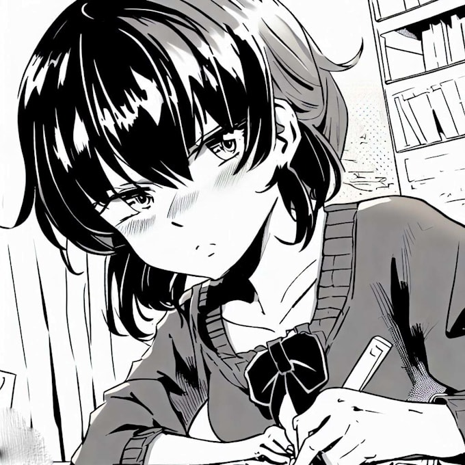 Draw comic page with manga style by Stoupufly | Fiverr