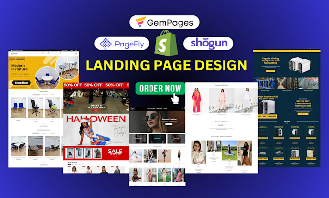 build shopify store design and shopify redesign