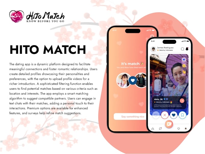 develop swipe dating mobile app