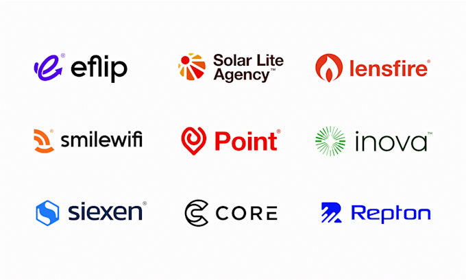 design a modern minimalist logo with unlimited revisions