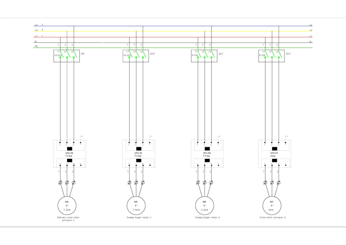 design yatch and boat electrical drawings