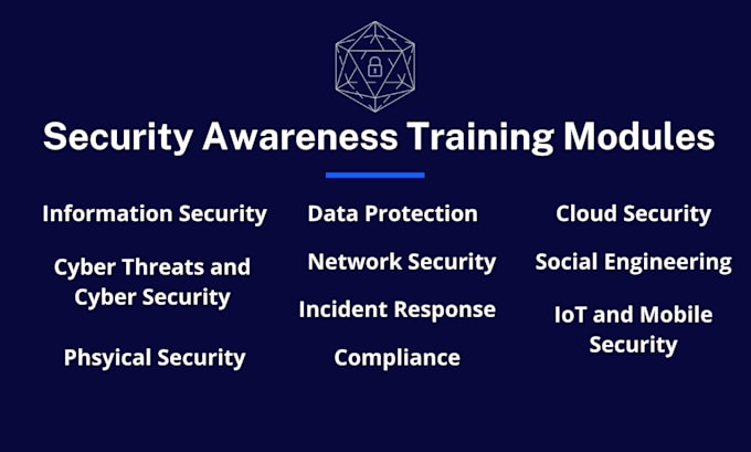 provide cyber security awareness training