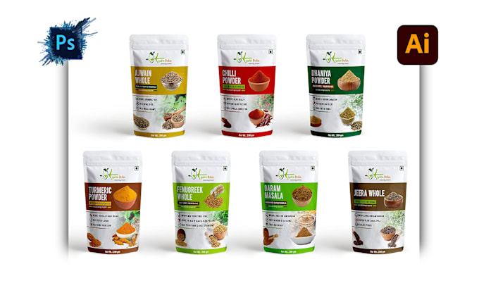 stand up pouch design, bag design, product packaging label