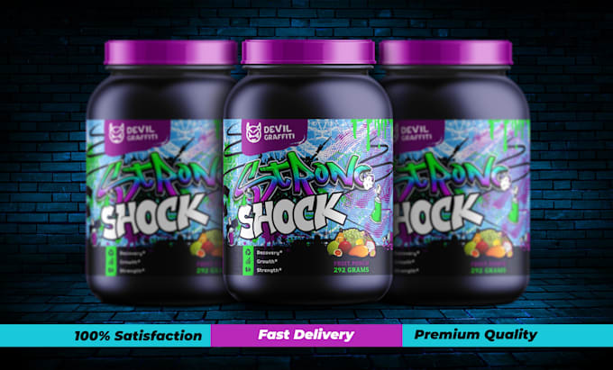 do luxury supplement label design, packaging design, product bottle label design