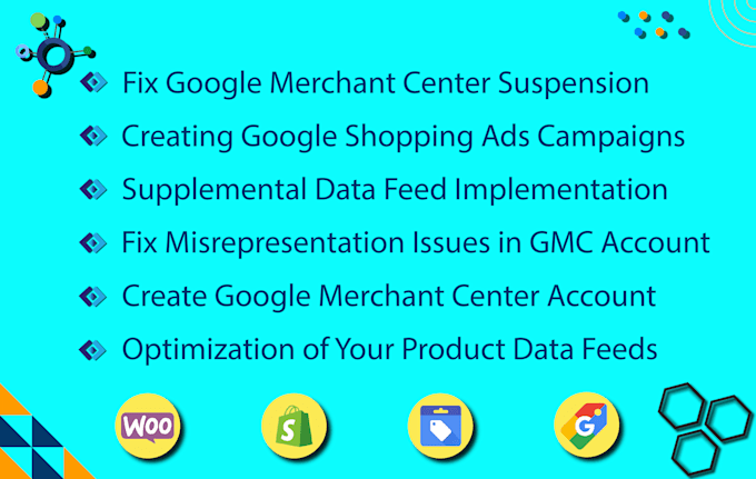 do google shopping ads, fix merchant center suspension and gmc misrepresentation