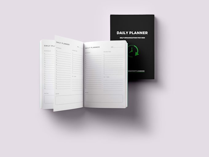 design aesthetic printable planners ready for KDP and PDF download