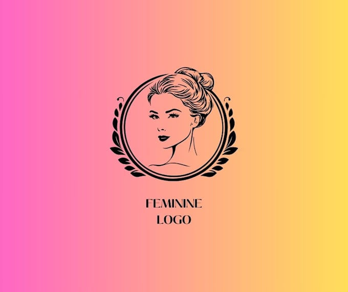 design customized feminine logo