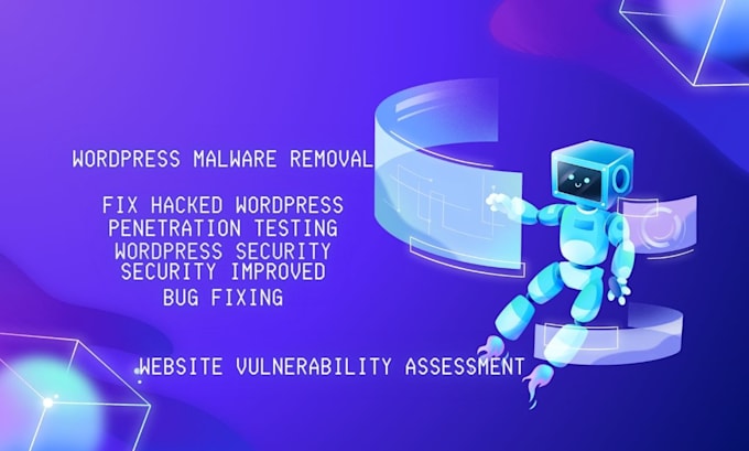 remove hacked wordpress malware, fix wordpress issue and secure website