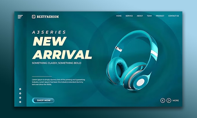 convert ui ux design to wordpress landing page with elementor pro