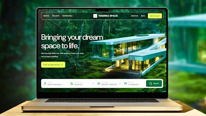 do real estate website development