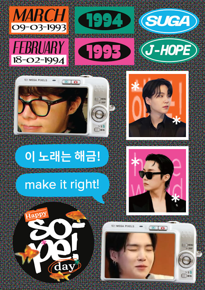 create kpop merchandise for your projects
