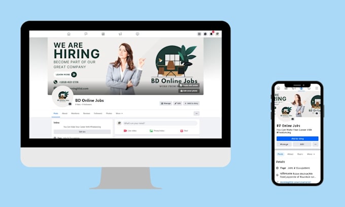 create, setup and optimize your facebook business page