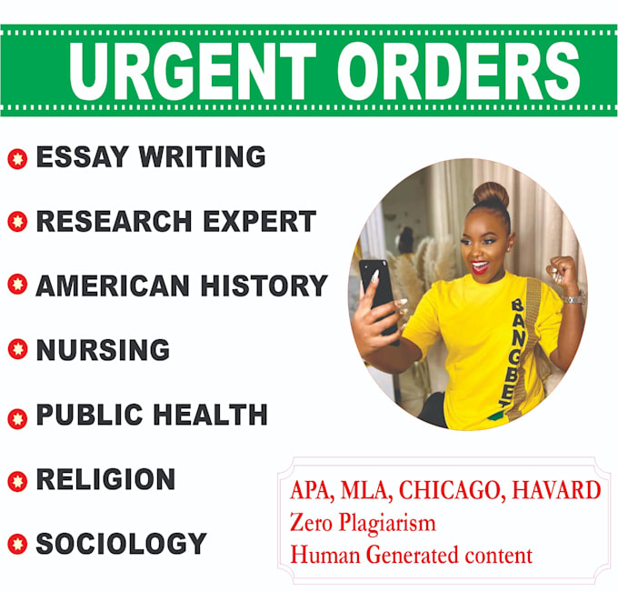 write content in nursing, american history, psychology and midwifery