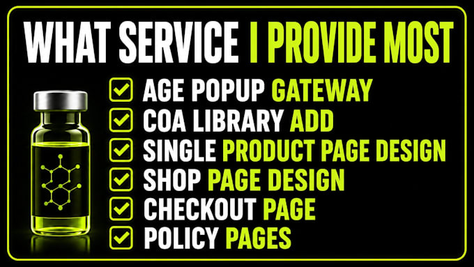 build peptide research website, peptide website, peptide ecommerce website, app