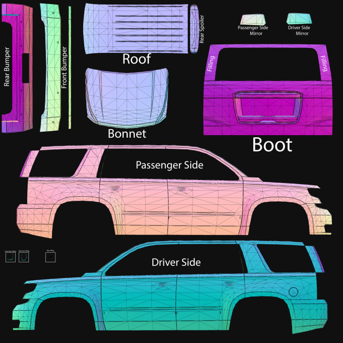 make fivem car template for you