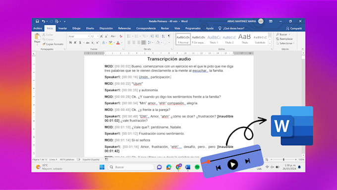 transcript your audios or videos