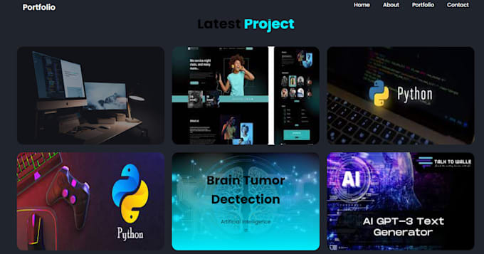 build static website design creation using HTML, CSS