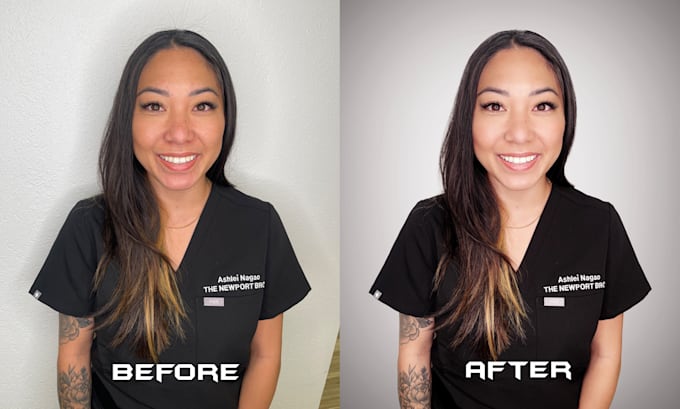 do photo composition adding removing background retouching