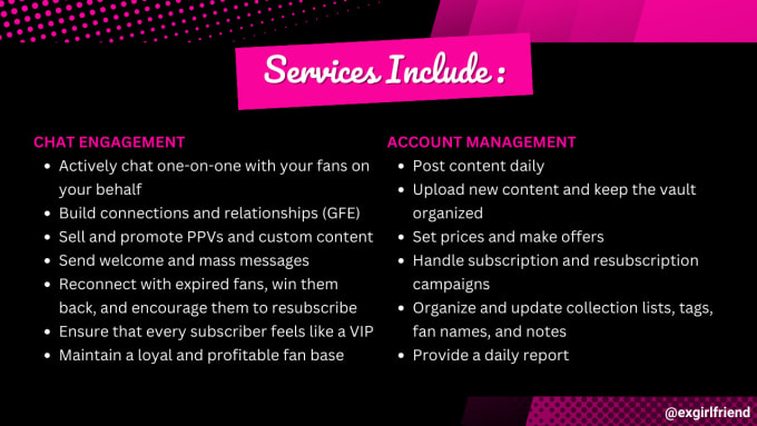 be your long term active onlyfans chatter