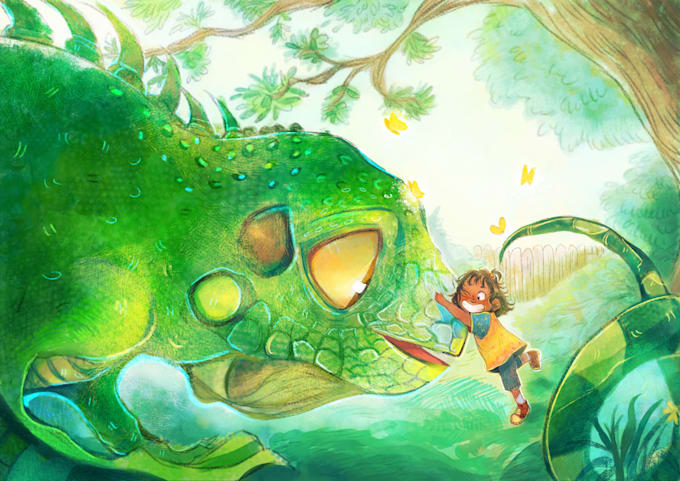 draw book illustrations for your novel