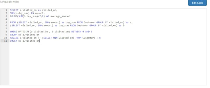 create sql queries on your database