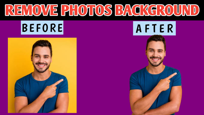 professionally remove your photos background and make them transparent