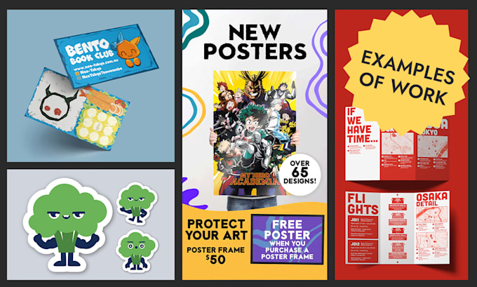 be a professional graphic designer for all your needs